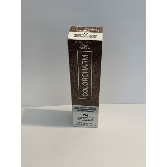 COLORCHARM Demi Permanent Hair Color|7N Medum Neutral Blonde Gloss, Refresh & - Picture 2 of 5